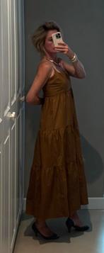 Prachtige zomerjurk cognac M, Kleding | Dames, Jurken, Maat 38/40 (M), Zara, Ophalen of Verzenden, Zo goed als nieuw
