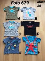 Shirt maat 80 jongen devil haai *foto 679*, Kinderen en Baby's, Babykleding | Maat 80, Shirtje of Longsleeve, Ophalen of Verzenden