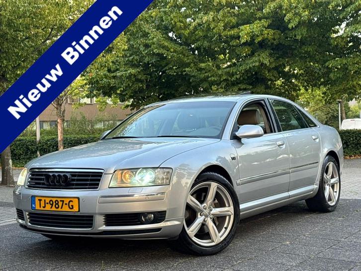 Audi A8 4.2 quattro Lang Pro Line V8 340PK+ Quattro 20”S8-, Auto's, Audi, Bedrijf, Te koop, A8, 4x4, ABS, Airbags, Airconditioning