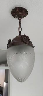 Antieke plafondlamp, Antiek en Kunst, Antiek | Lampen, Ophalen of Verzenden