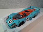 1:18 AutoArt Gulf Porsche 917 Langheck #17, Le Mans 1971, Hobby en Vrije tijd, Modelauto's | 1:18, Verzenden, Nieuw, Auto, Autoart