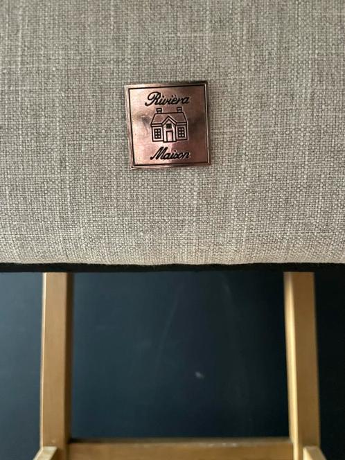 Riviera Maison barkrukken met wasbare hoes., Huis en Inrichting, Barkrukken, Zo goed als nieuw, 2 krukken, Ophalen