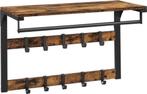 Kapstok-Wandgarderobe, met plank-30 x 65 x 42 cm, Nieuw, Minder dan 100 cm, Hout, Ophalen