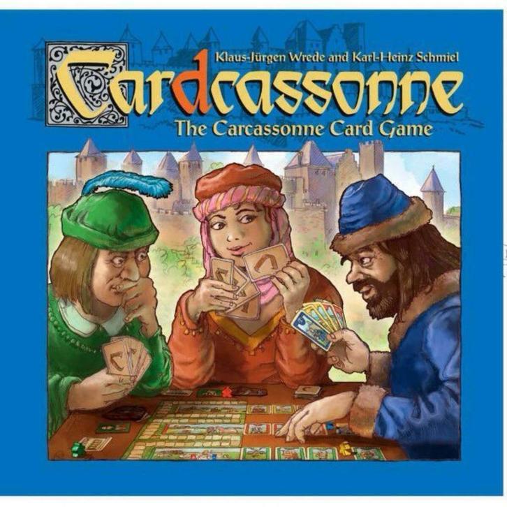 Cardcassonne , zgan en vele andere uitbreidingen, Hobby en Vrije tijd, Gezelschapsspellen | Bordspellen, Zo goed als nieuw, Ophalen of Verzenden