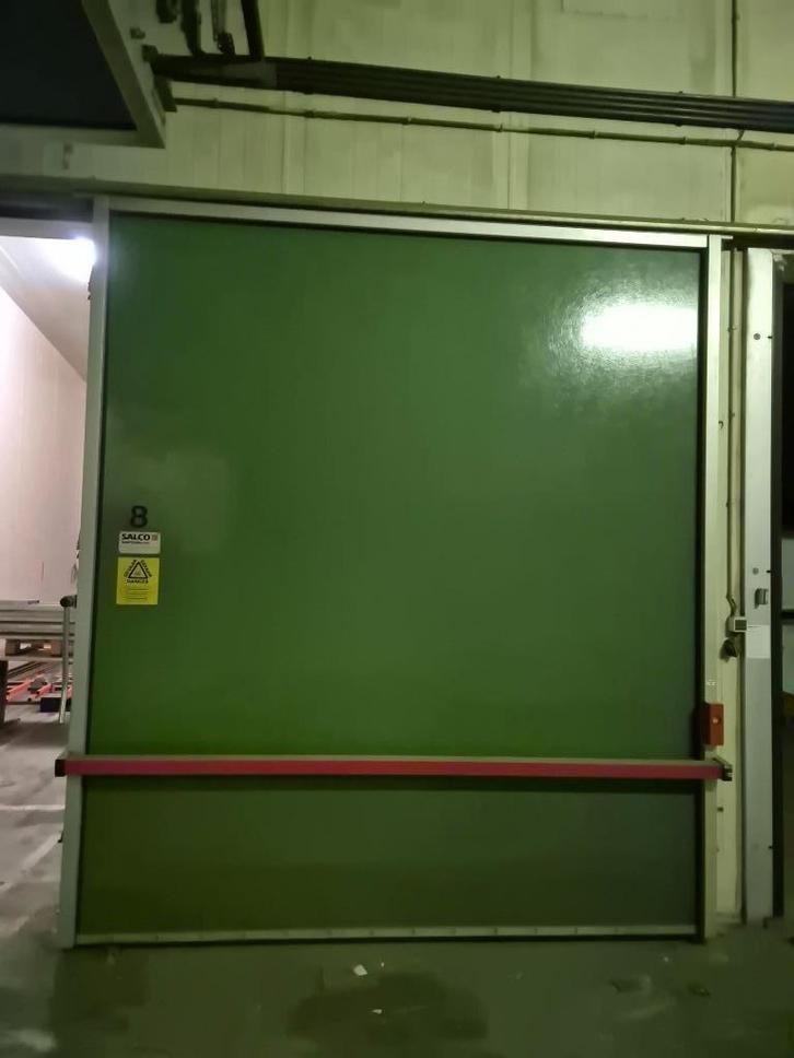 koelcel deuren Salco, Doe-het-zelf en Verbouw, Deuren en Horren, Gebruikt, Binnendeur, 215 cm of meer, 120 cm of meer, Metaal