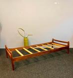 Vintage daybed teak Deens Design bed jaren 60/70 retro, Huis en Inrichting, Banken | Sofa's en Chaises Longues, Ophalen, Gebruikt
