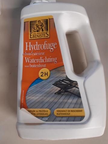 Hydrofuge, waterafdichting voor nieuw buitenhout, 5 x 1 ltr beschikbaar voor biedingen