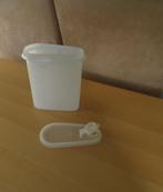 Tupperware Voorraadbus Bewaardoos Schenkbus Vintage, Ophalen, Gebruikt, Wit, Bus of Trommel