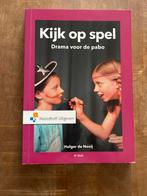 Kijk op Spel - Drama voor de Pabo, Boeken, Ophalen of Verzenden, Alpha, Gelezen, HBO