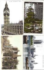 Engeland 4 oude ansichtkaarten w.o 1947 veldpost Palembang, Verzenden, Envelop