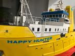 Model Sleepboot Happy Hunter, Hobby en Vrije tijd, Modelbouw | Boten en Schepen, Ophalen, Gebruikt, Groter dan 1:32, Overige merken