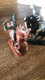 Drie plastic ridders te paard west Germany, Ophalen of Verzenden, Zo goed als nieuw