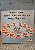 Amuseset 13 delig, Huis en Inrichting, Keuken | Servies, Ophalen, Nieuw, Overige stijlen, Glas
