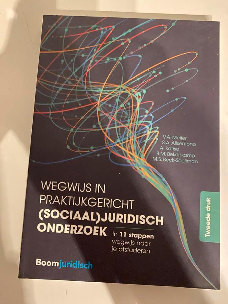 Wegwijs Juridisch Onderzoek - Nieuw!, Boeken, Studieboeken en Cursussen, Nieuw, HBO, Gamma, Ophalen of Verzenden