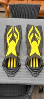 Mares Raptor vinnen met springstraps, Watersport en Boten, Ophalen of Verzenden, Zo goed als nieuw, Zwem- of Duikvliezen