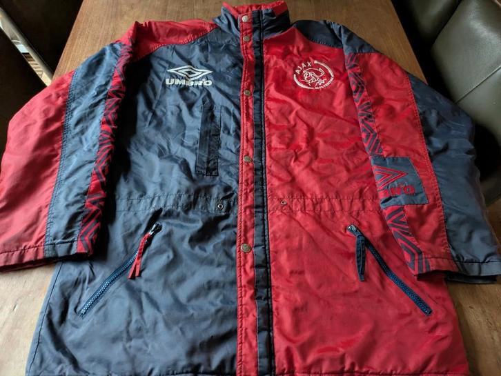 Voetbalshirt Ajax vintage trainingsjas jack 1994 Zeldzaam, Sport en Fitness, Voetbal, Zo goed als nieuw, Shirt, Maat XL, Ophalen of Verzenden