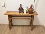 Hal tafel, Huis en Inrichting, Ophalen, 100 tot 150 cm, Zo goed als nieuw, 25 tot 50 cm