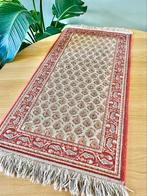 Vintage sleets vloerkleed kleed tapijt, Verzenden, Gebruikt, Rechthoekig