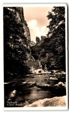 Thale a/H, Bodetal - Bodetor. Opruimingskaart, Verzenden, 1940 tot 1960, Ongelopen, Duitsland