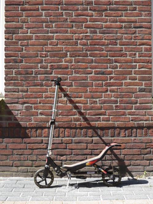 Spacescooter zwart, Fietsen en Brommers, Steps, Gebruikt, Gewone step, Ophalen