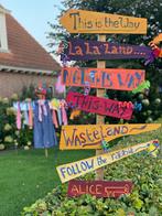 Straatversiering Alice in Wonderland of zelf te bedenken, Ophalen of Verzenden, Gebruikt, Versiering
