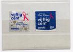 Sandd Pink Ribbon zegels, Verzenden, Na 1940, Gestempeld