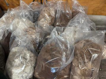 Alpacawol vacht wol breien haken spinnen vilten beschikbaar voor biedingen