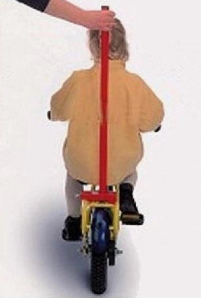 Hulpmiddel voor het leren fietsen zonder zijwieltjes, Fietsen en Brommers, Fietsen | Kinderfietsjes, Zo goed als nieuw, Ophalen of Verzenden