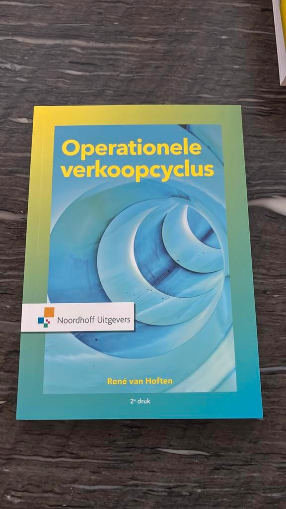 René van Hoften - De operationele verkoopcyclus, Boeken, Economie, Management en Marketing, Zo goed als nieuw, Management, Ophalen of Verzenden