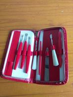 Vintage nagel etui jaren 70, Sieraden, Tassen en Uiterlijk, Uiterlijk | Cosmetica en Make-up, Ophalen, Zo goed als nieuw, Handen en Nagels