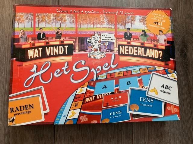 Zin in een spelletje?Bord spel wat vind Nederland, Hobby en Vrije tijd, Gezelschapsspellen | Bordspellen, Gebruikt, Drie of vier spelers