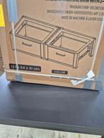 Wasmachine/Droger Verhoger met Lades - Wit - Nieuw, Ophalen, Nieuw