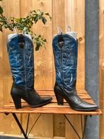Cowboy laarzen Sanchez, blauw zwart, Kleding | Dames, Schoenen, Sanchez, Hoge laarzen, Blauw, Ophalen of Verzenden