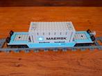 LEGO TREIN 10219 MAERSK CONTAINER-WAGON., Ophalen of Verzenden, Zo goed als nieuw, Lego