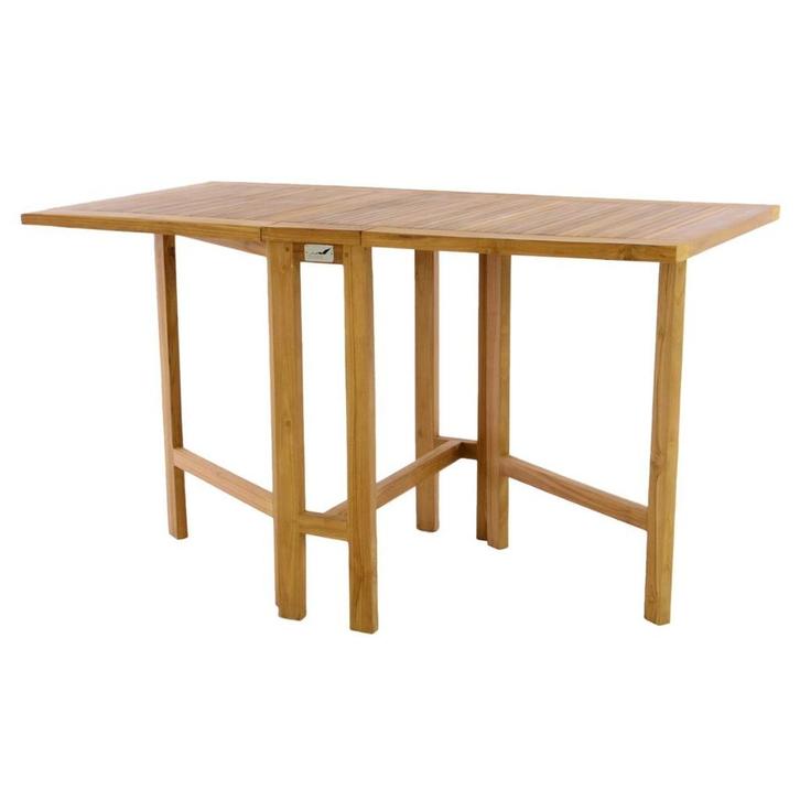 💖️️ ACTIE Balkontafel Tuintafel Klaptafel Massief Teakhout, Tuin en Terras, Tuintafels, Nieuw, Rechthoekig, Teakhout, Verzenden