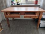 Robuuste grenen eettafel 140 x 80 cm., Huis en Inrichting, Tafels | Eettafels, Ophalen, Gebruikt, 100 tot 150 cm, 50 tot 100 cm