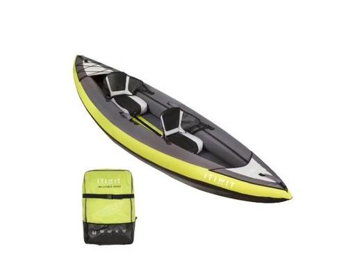 Opblaasbare kano, Watersport en Boten, Kano's, Zo goed als nieuw, Overige typen, Twee personen, Opblaasbaar, Met peddels, Ophalen