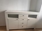 Witte Dressoir Kast 155cm, Huis en Inrichting, Ophalen, Gebruikt, 150 tot 200 cm, Met lade(s)