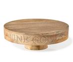 Riviera Maison Taartplateau Fine Goods - 38cm, Huis en Inrichting, Woonaccessoires | Dienbladen, Ophalen of Verzenden, Nieuw, Rond