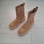 Dames laarzen, beige suede, maat 39, Beige, Ophalen of Verzenden, Zo goed als nieuw