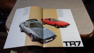 Folder  TRIUMPH  TR7 beschikbaar voor biedingen
