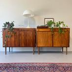 - Vintage dressoir, Deens, rosewood (per stuk) -, Gebruikt, 100 tot 150 cm, ., Ophalen of Verzenden