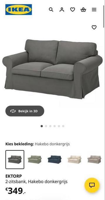 IKEA Ektorp 2-zitsbank - afbeelding 3