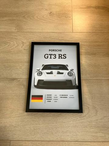 Poster Porsche GT3 RS beschikbaar voor biedingen