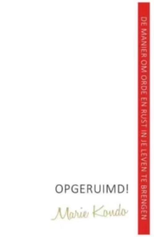 Opgeruimd! (Marie Kondo), Boeken, Advies, Hulp en Training, Zo goed als nieuw, Ophalen of Verzenden