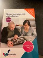 Mensen professioneel ondersteunen - KD2022, Boeken, Schoolboeken, Ophalen of Verzenden, Zo goed als nieuw, Overige niveaus, Overige vakken