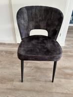 4 Antraciet Fauteuils - Comfortabel & Stijlvol, Huis en Inrichting, Stoelen, Ophalen, Gebruikt, Vier, Stof