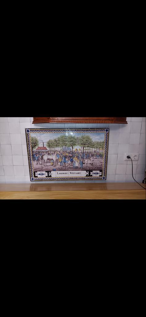 Gevraagd: Antieke Tegeltableau's (Staphorster tegels), Antiek en Kunst, Antiek | Wandborden en Tegels, Ophalen