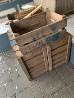 8 Fruitkratjes in goede staat, Ophalen, Gebruikt, Grenenhout, Minder dan 50 cm