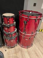 Ddrum Defiant Drumstel Dubbelbas Rode Sparkle, Ophalen, Zo goed als nieuw, Overige merken